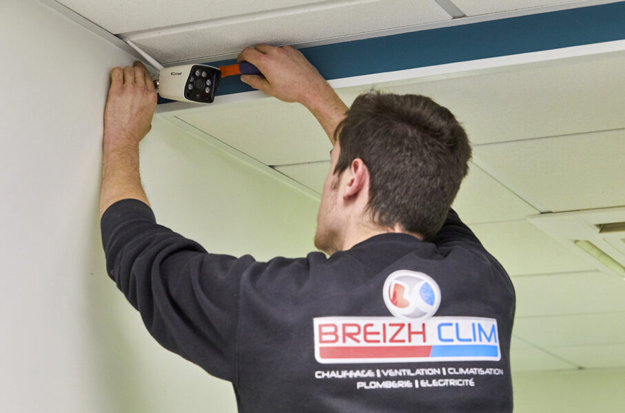 Breizh Clim - Installation de camera de securite